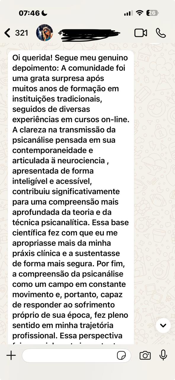 Depoimento 1